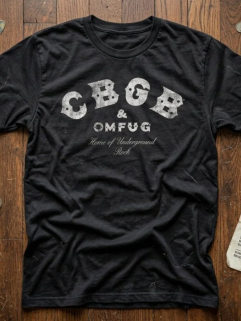 CBGB Vintage Punk Rock Band Tee Retro Underground Music Graphic Shirt